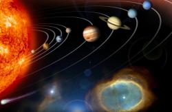 planets in orbit NASA/JPL