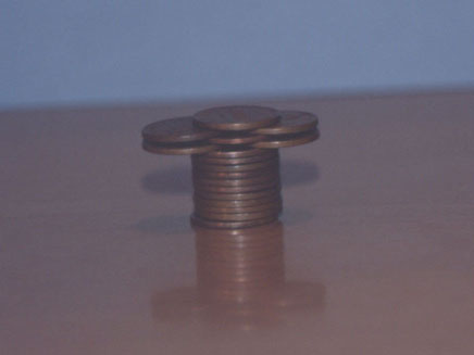 triad of pennies triad of pennies
