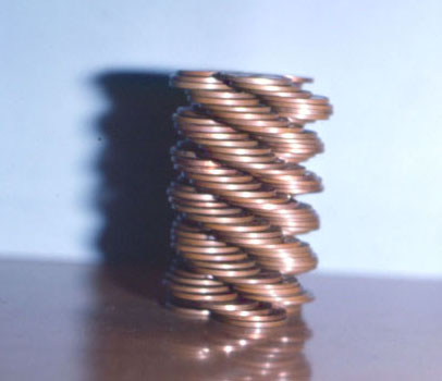 penny spiral