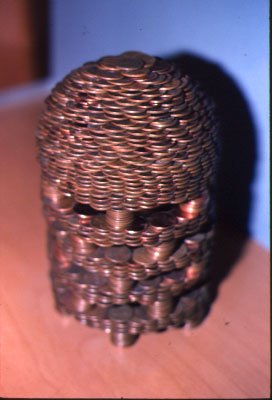 dome made out of pennies dome made out of pennies